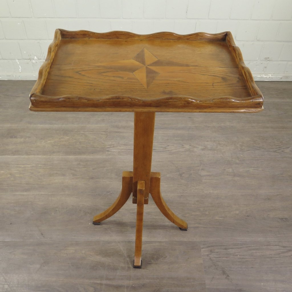 Salon-Tisch Serviertisch Beistelltisch Biedermeier 1830 Eiche
