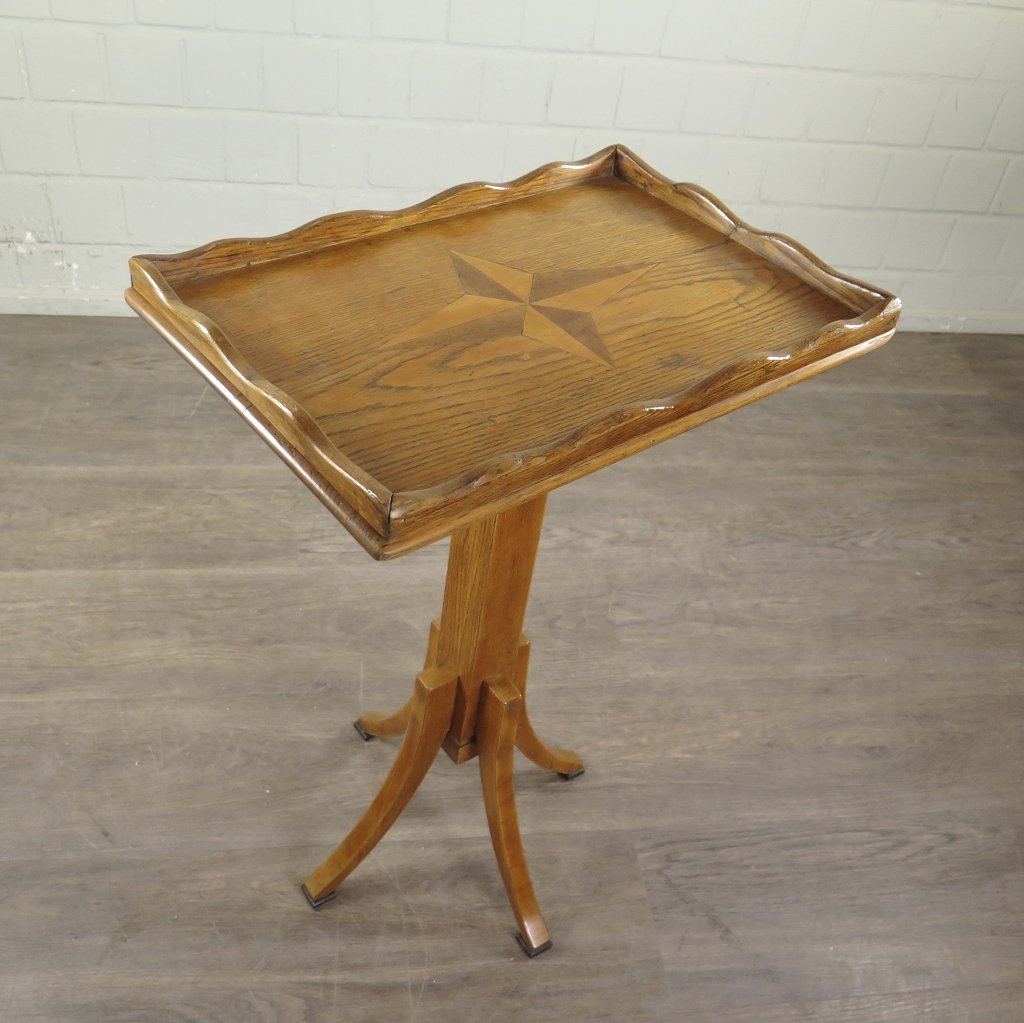Salon-Tisch Serviertisch Beistelltisch Biedermeier 1830 Eiche