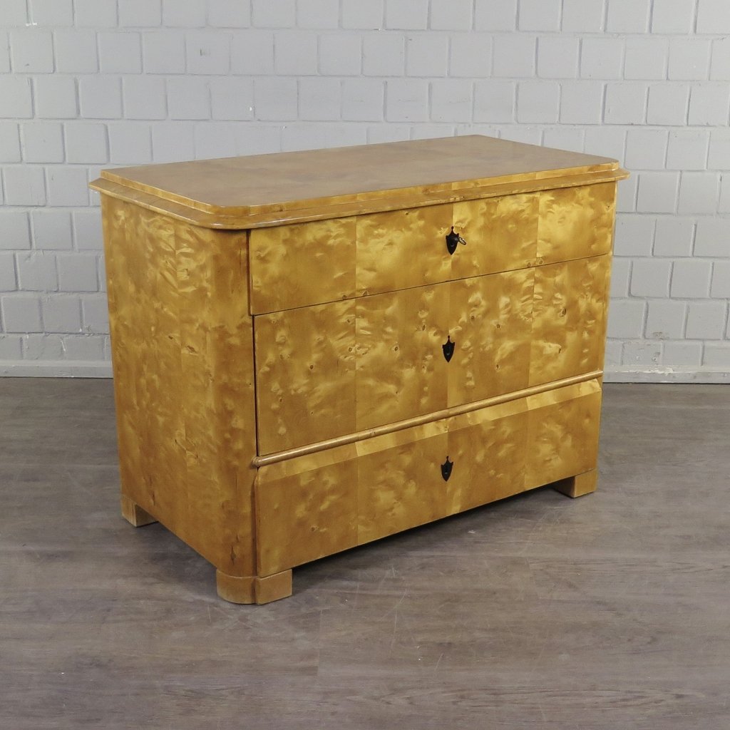 Kommode Biedermeier 1830 Birke