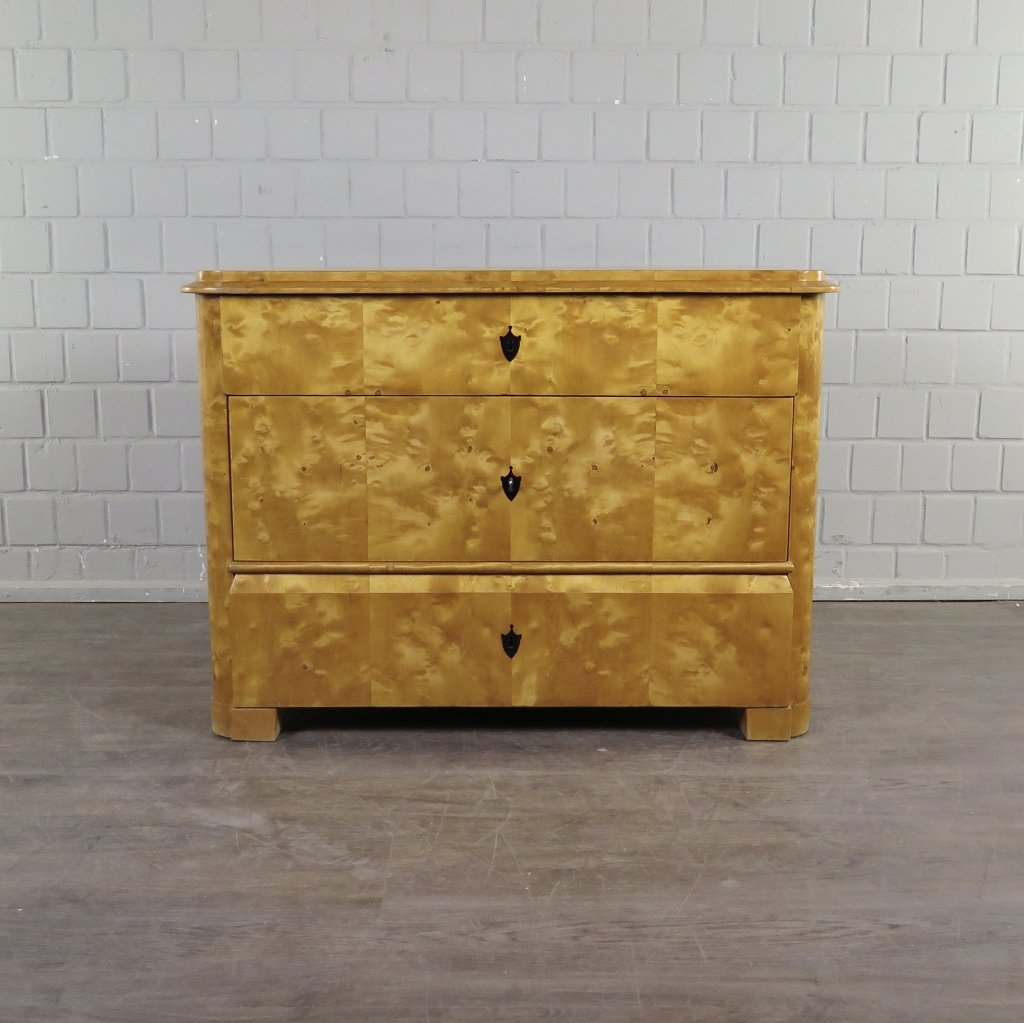 Kommode Biedermeier 1830 Birke