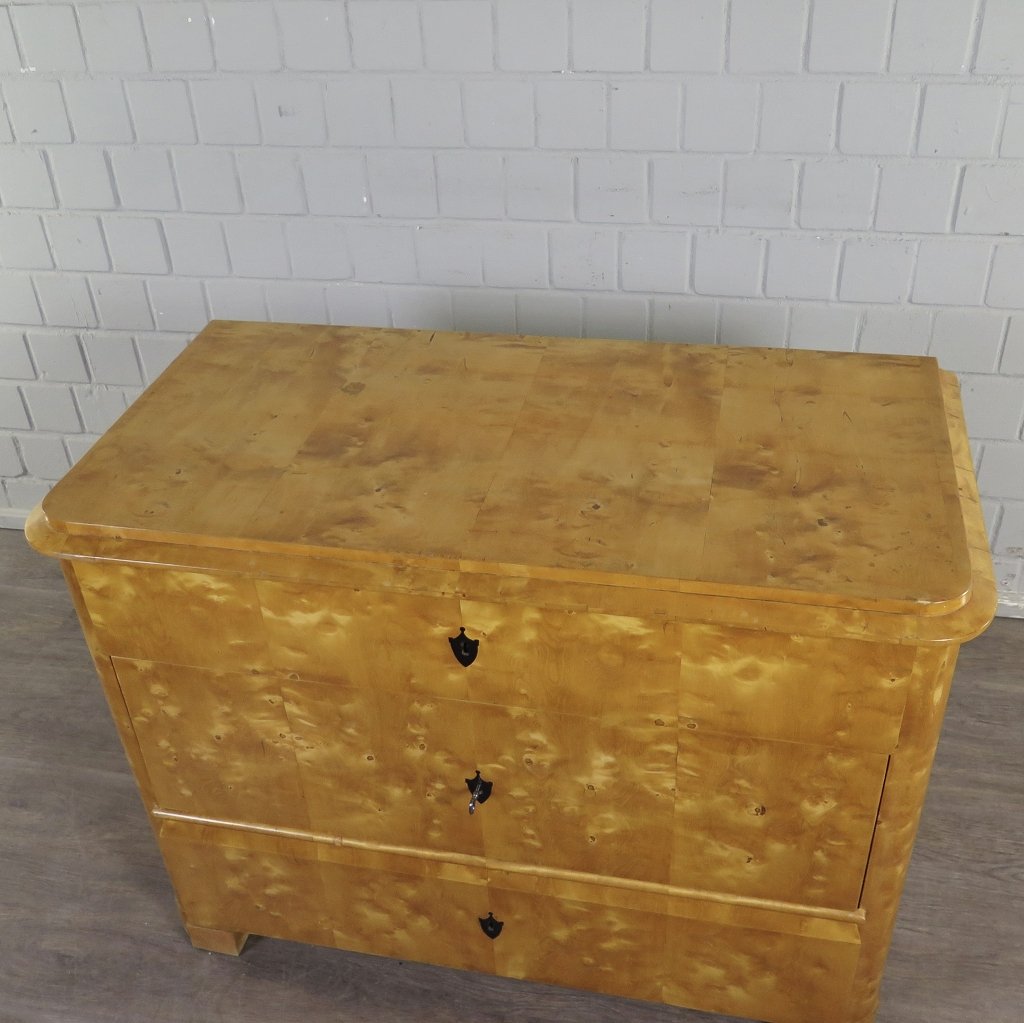 Kommode Biedermeier 1830 Birke