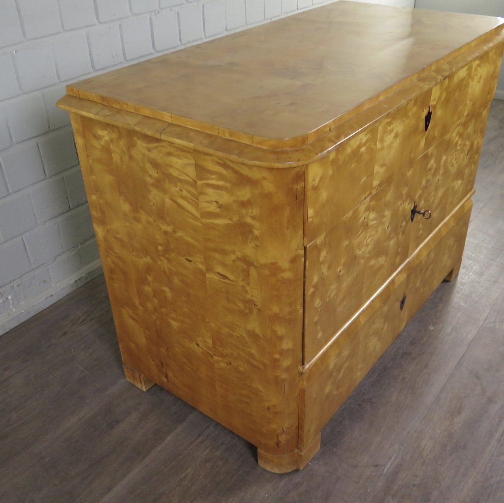 Kommode Biedermeier 1830 Birke