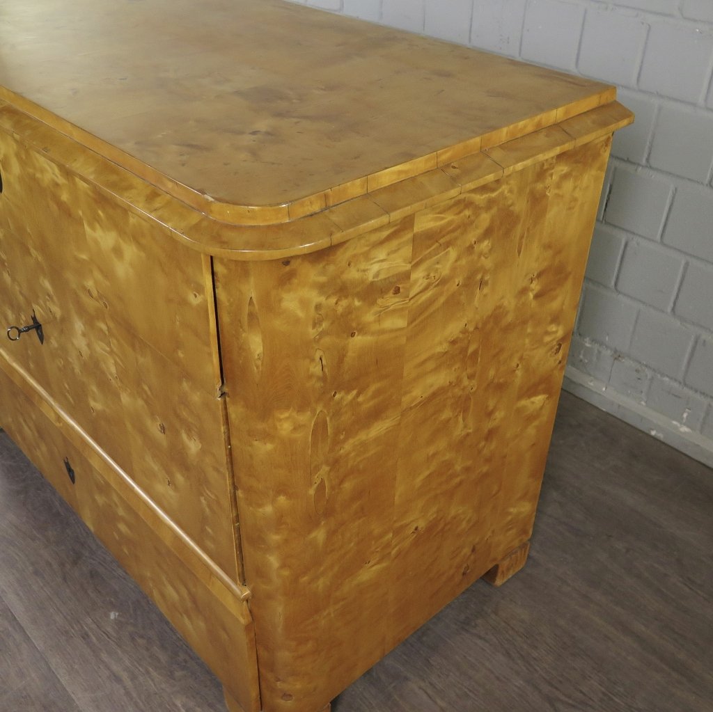 Kommode Biedermeier 1830 Birke