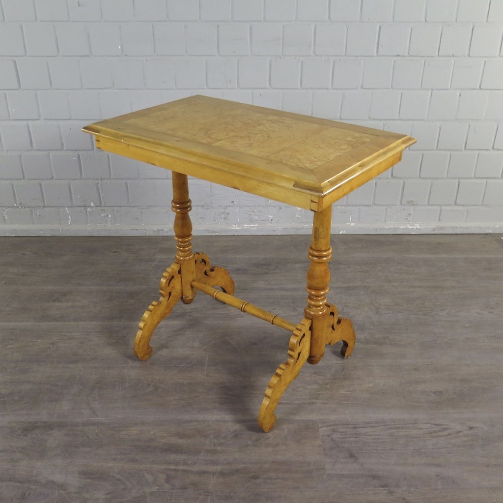 Salon-Tisch Serviertisch Beistelltisch Biedermeier 1860 Birke
