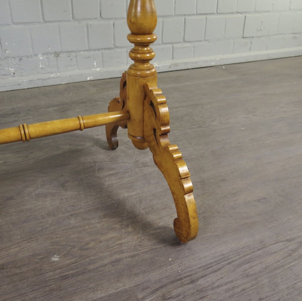 Salon-Tisch Serviertisch Beistelltisch Biedermeier 1860 Birke