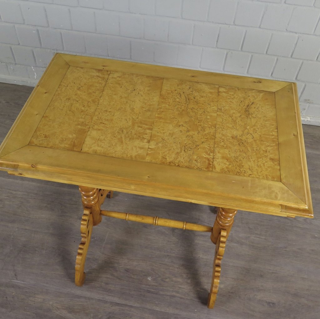 Salon-Tisch Serviertisch Beistelltisch Biedermeier 1860 Birke