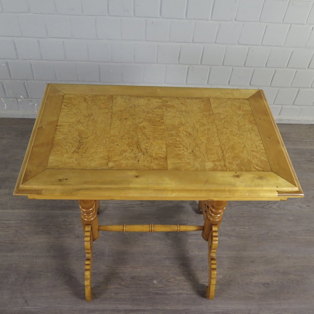 Salon-Tisch Serviertisch Beistelltisch Biedermeier 1860 Birke