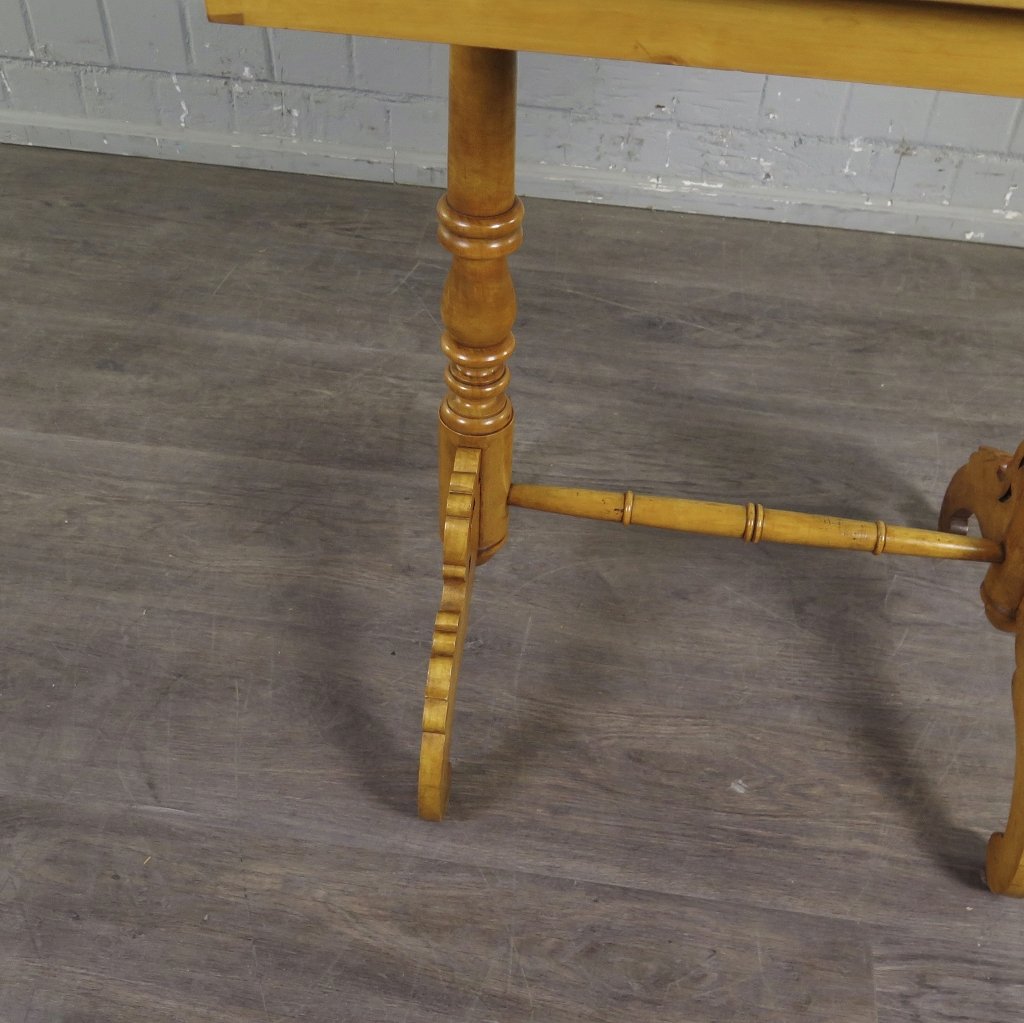 Salon-Tisch Serviertisch Beistelltisch Biedermeier 1860 Birke