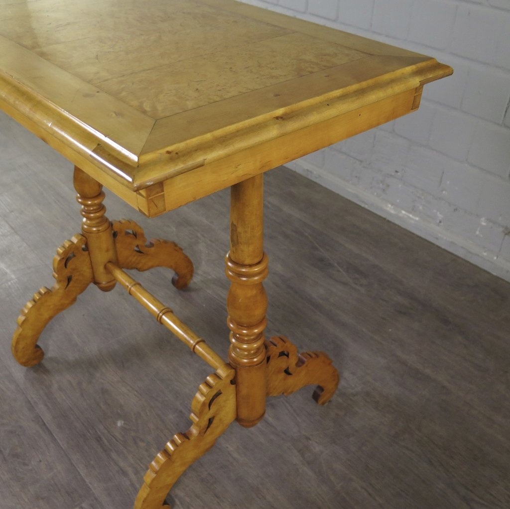 Salon-Tisch Serviertisch Beistelltisch Biedermeier 1860 Birke