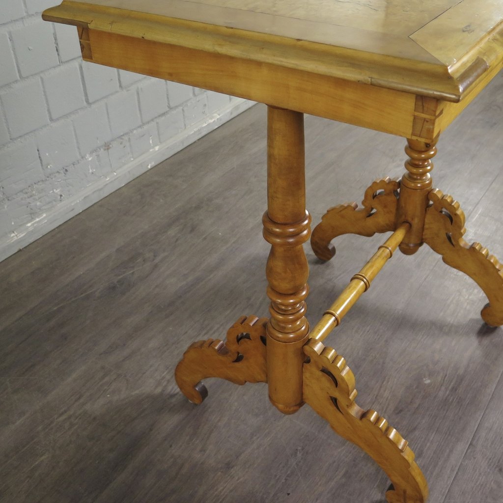 Salon-Tisch Serviertisch Beistelltisch Biedermeier 1860 Birke