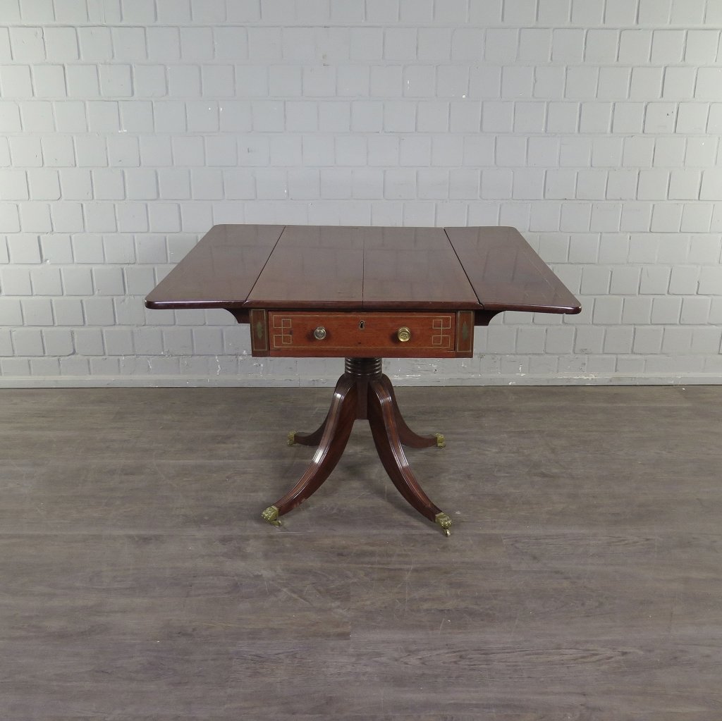 Klapptisch Beistelltisch Empire 1810 Mahagoni
