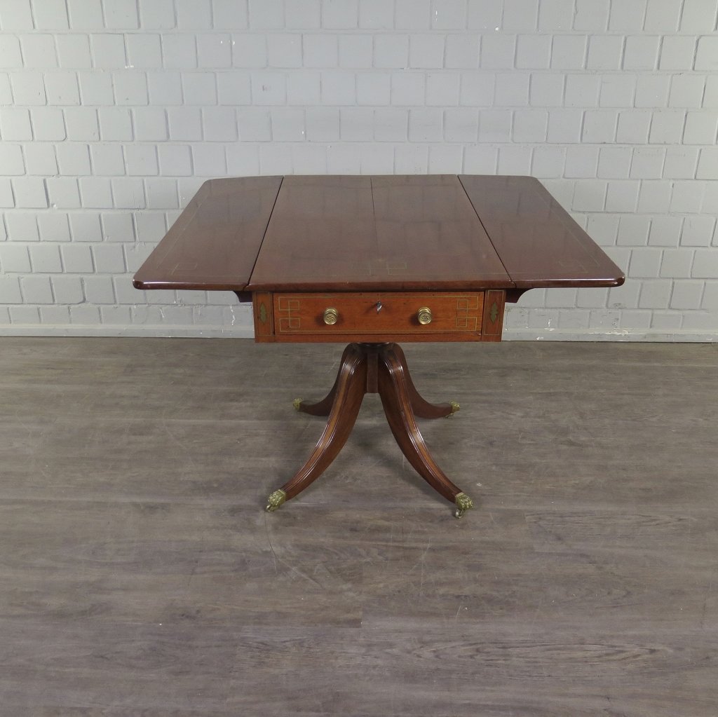 Klapptisch Beistelltisch Empire 1810 Mahagoni