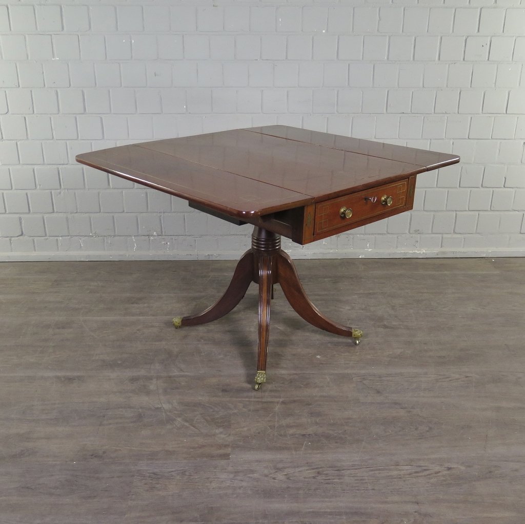 Klapptisch Beistelltisch Empire 1810 Mahagoni