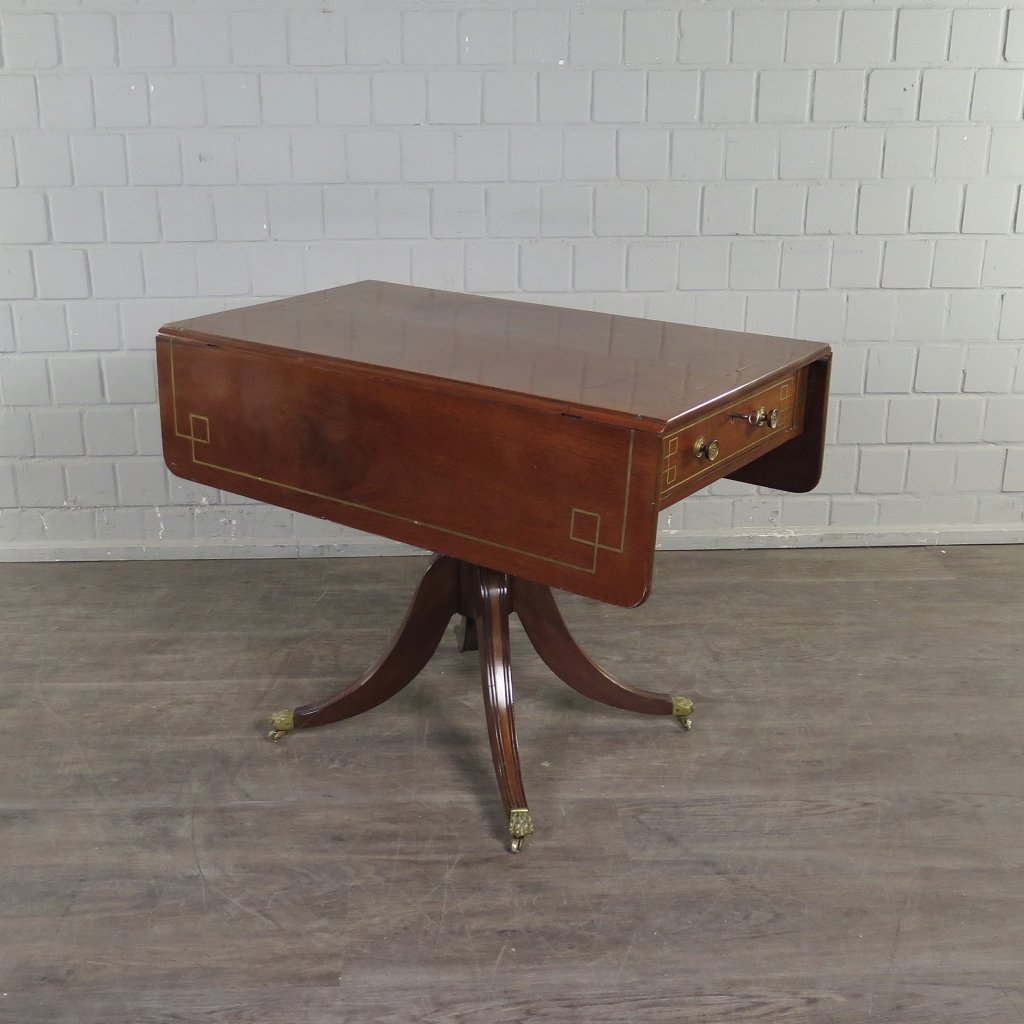 Klapptisch Beistelltisch Empire 1810 Mahagoni