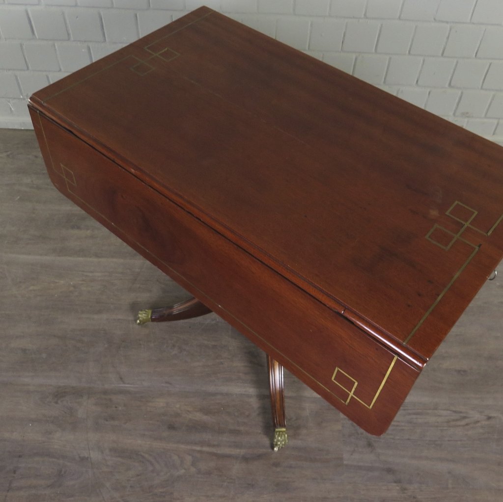 Klapptisch Beistelltisch Empire 1810 Mahagoni