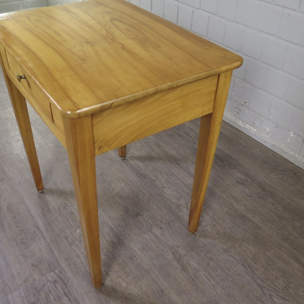 Tisch Beistelltisch Biedermeier 1850 Ahorn
