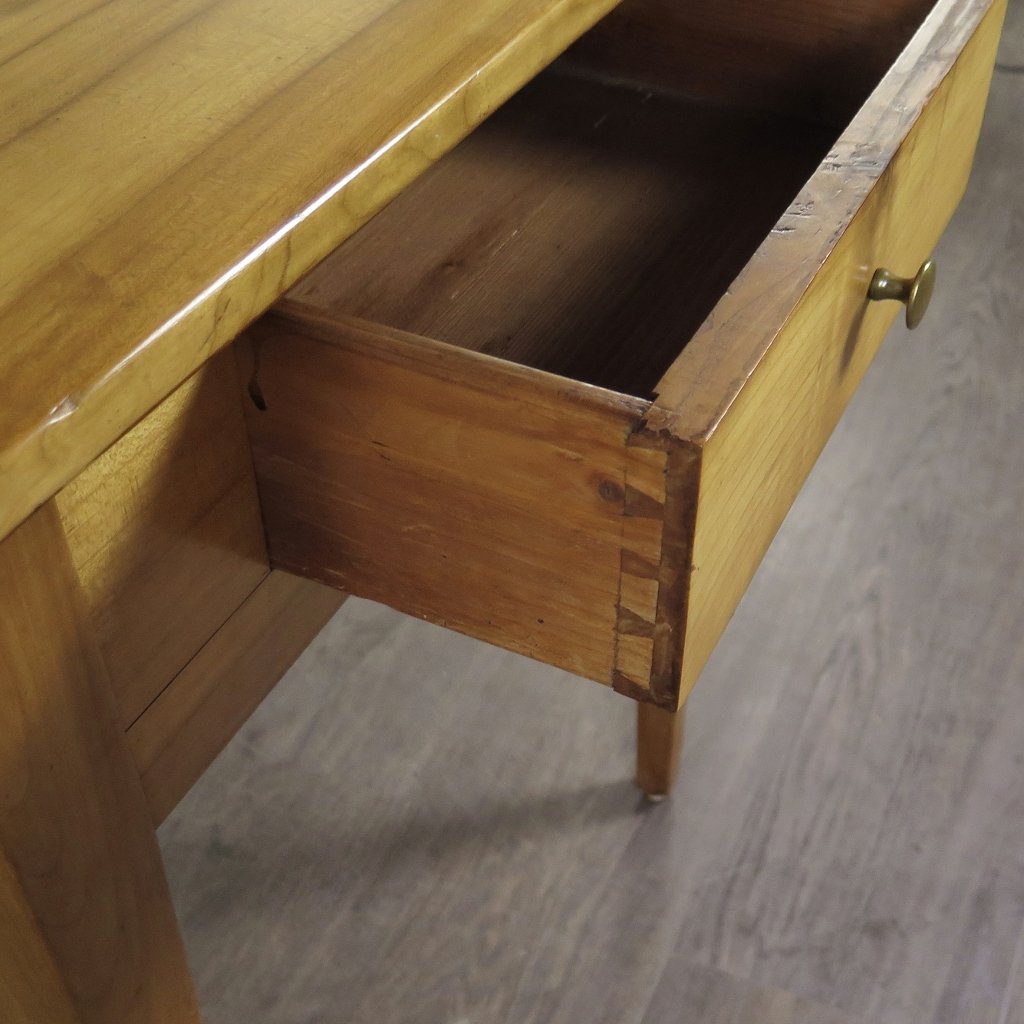 Tisch Beistelltisch Biedermeier 1850 Ahorn