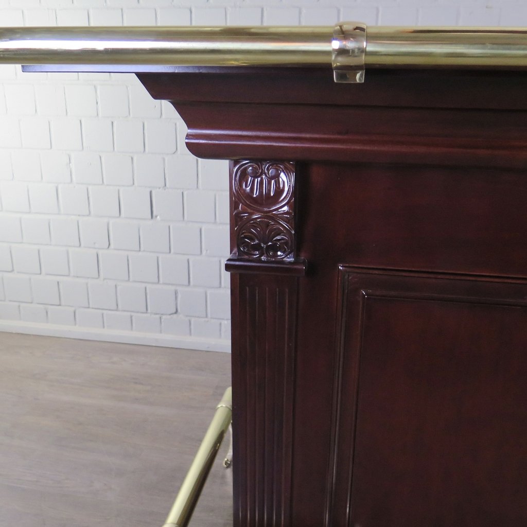 Empire Bar Theke Mahagoni 2,00 m - immagine 29