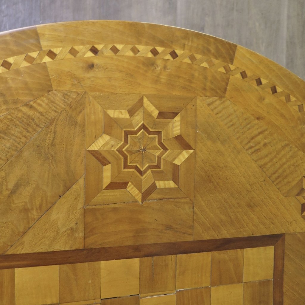 Spieltisch Salontisch Biedermeier 1830 Kirschbaum