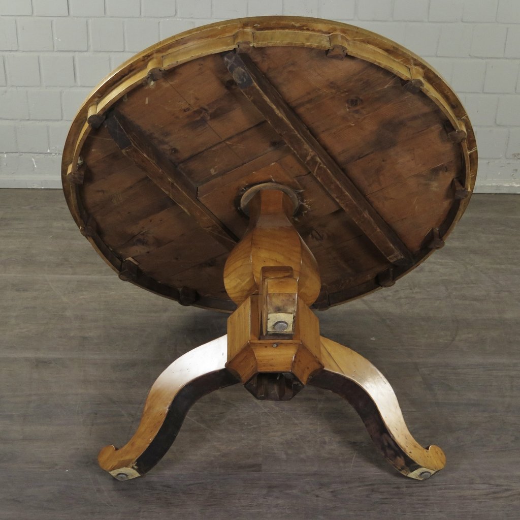 Spieltisch Salontisch Biedermeier 1830 Kirschbaum