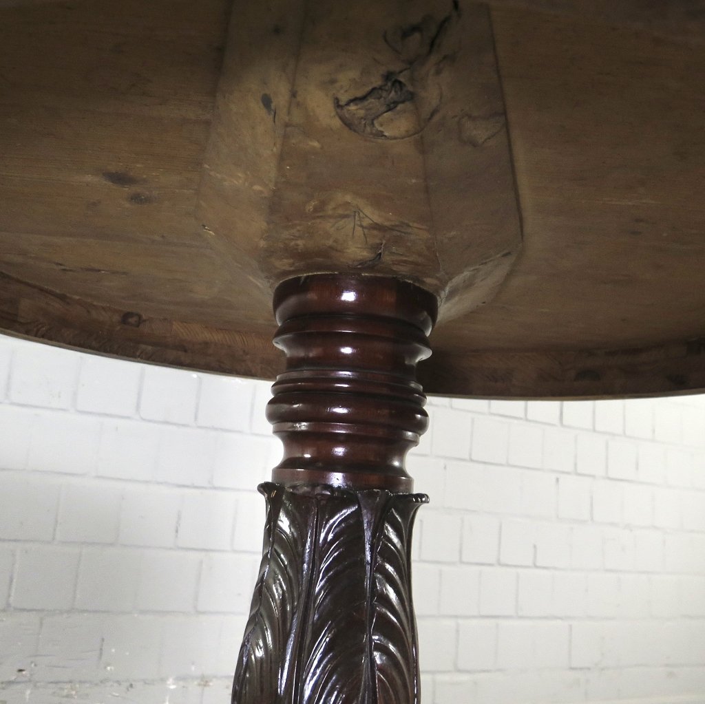 Tisch Esstisch Biedermeier 1860 Mahagoni