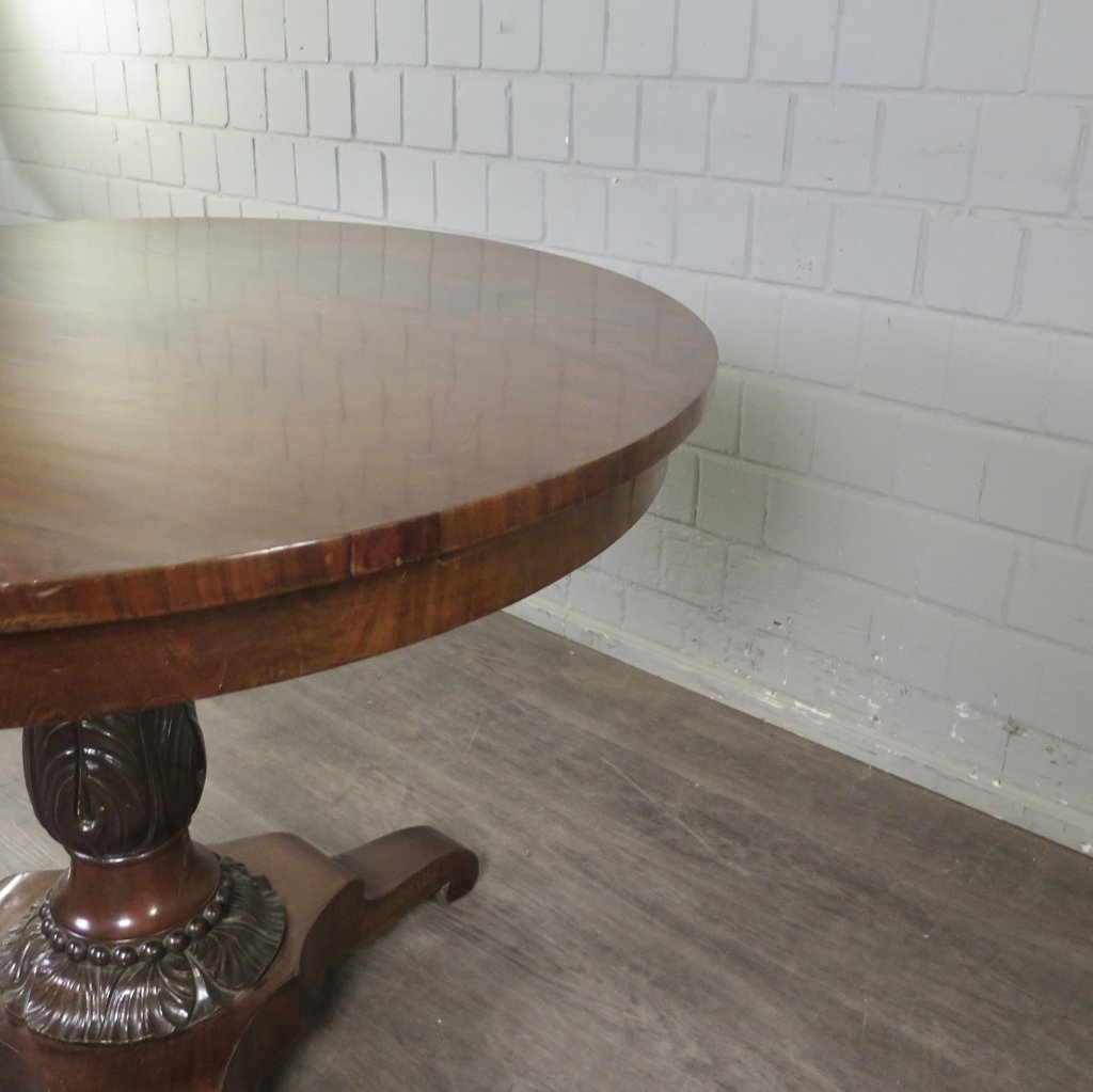 Tisch Esstisch Biedermeier 1860 Mahagoni