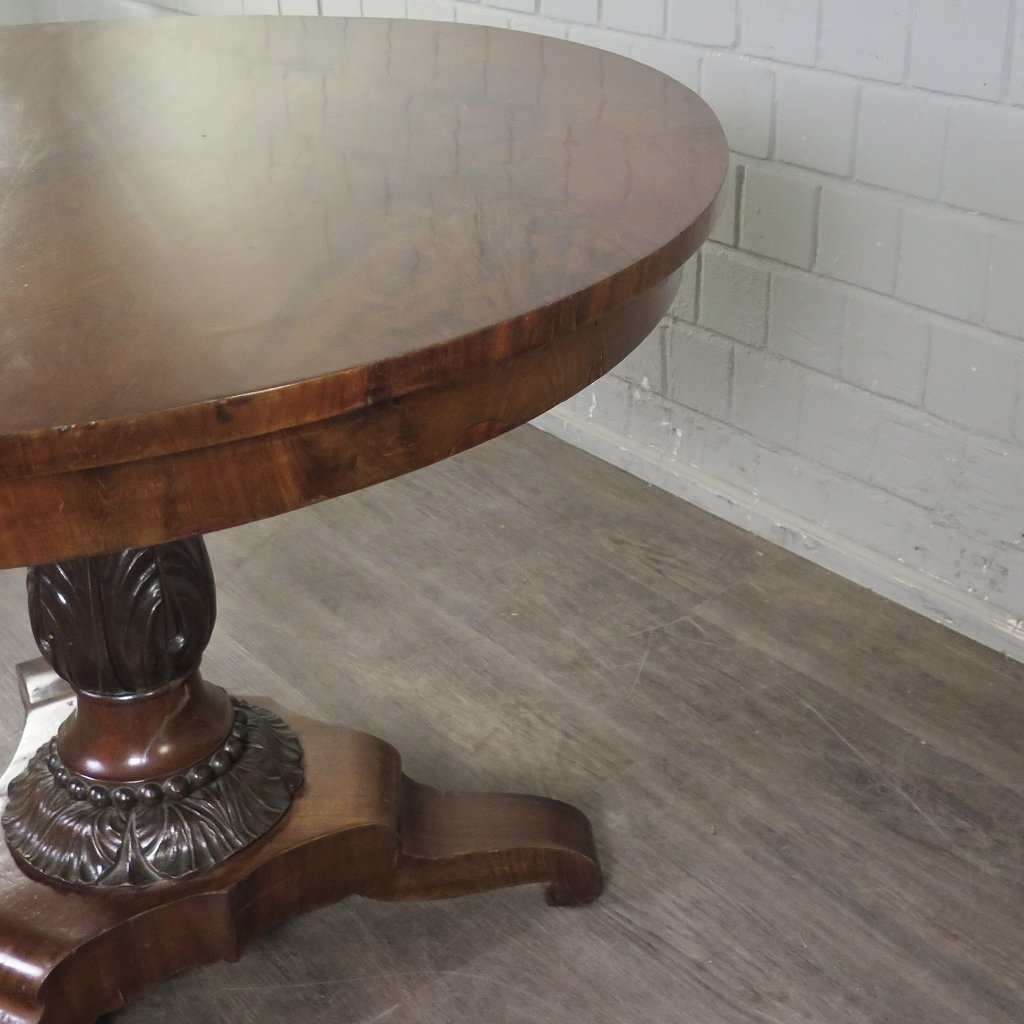 Tisch Esstisch Biedermeier 1860 Mahagoni