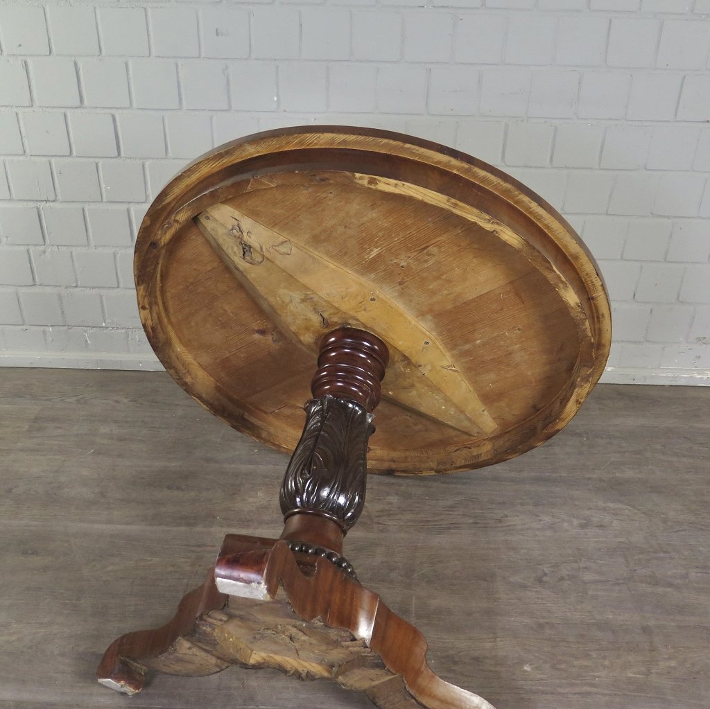Tisch Esstisch Biedermeier 1860 Mahagoni