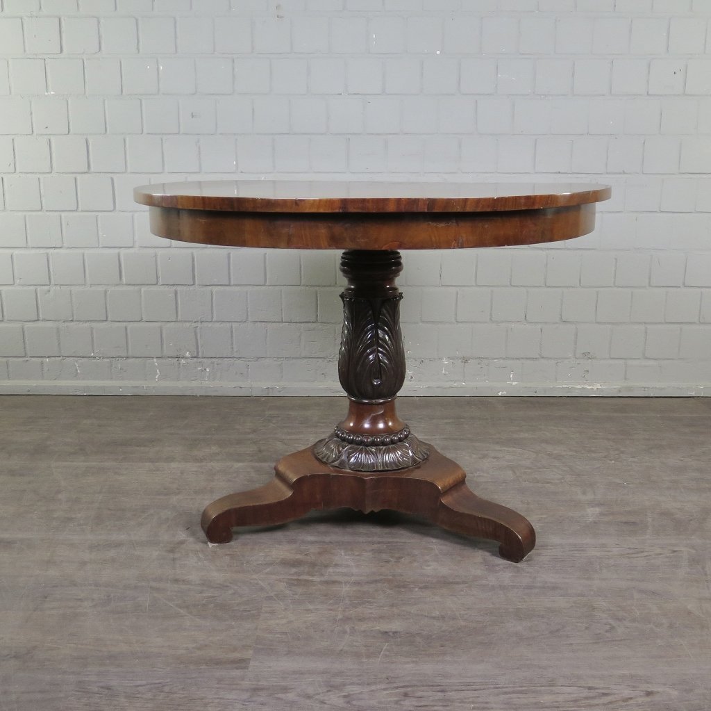 Tisch Esstisch Biedermeier 1860 Mahagoni