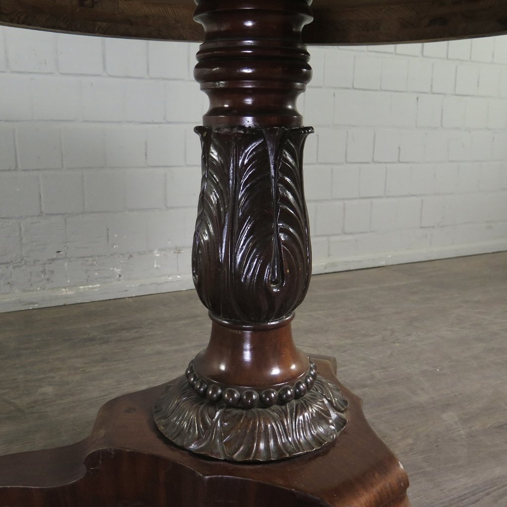Tisch Esstisch Biedermeier 1860 Mahagoni