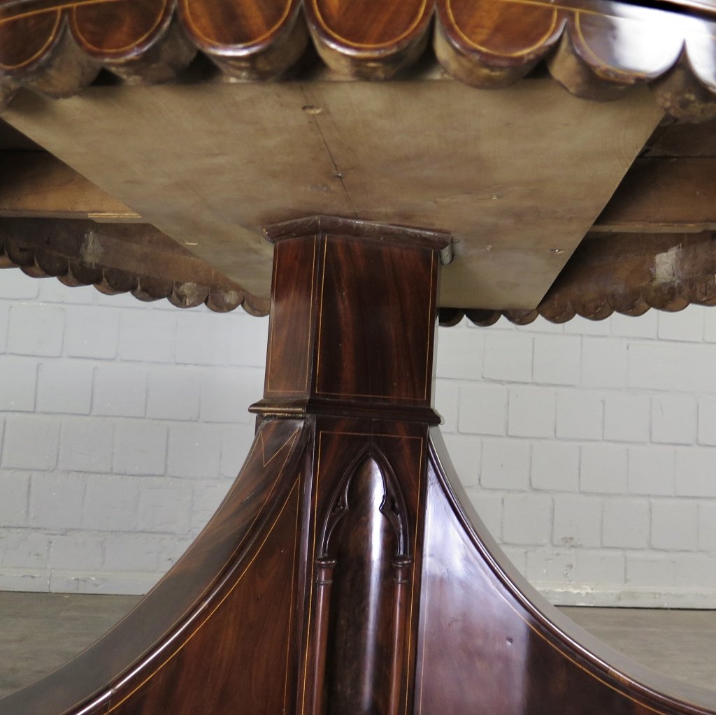 Tisch Esstisch Biedermeier 1830 Mahagoni