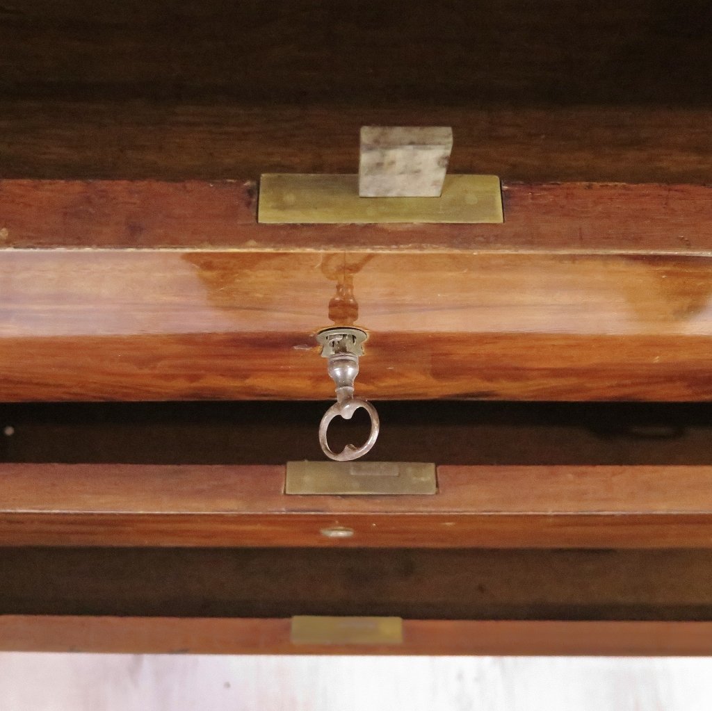 Kommode Biedermeier 1860 Mahagoni