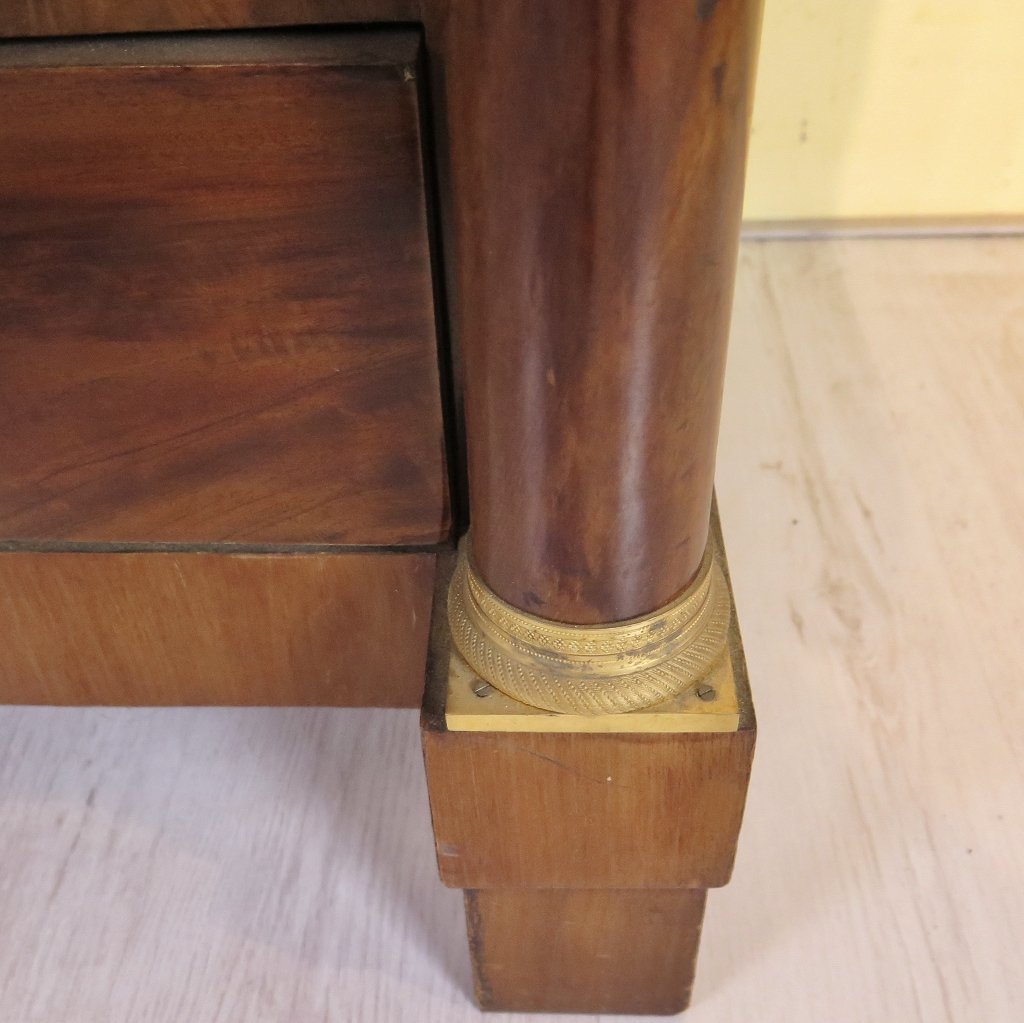 Kommode Biedermeier 1860 Mahagoni