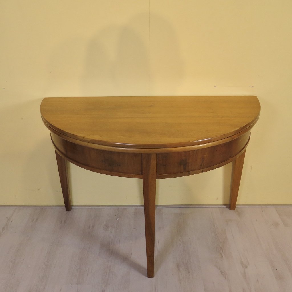 Klapptisch Beistelltisch Biedermeier 1850 Nussbaum