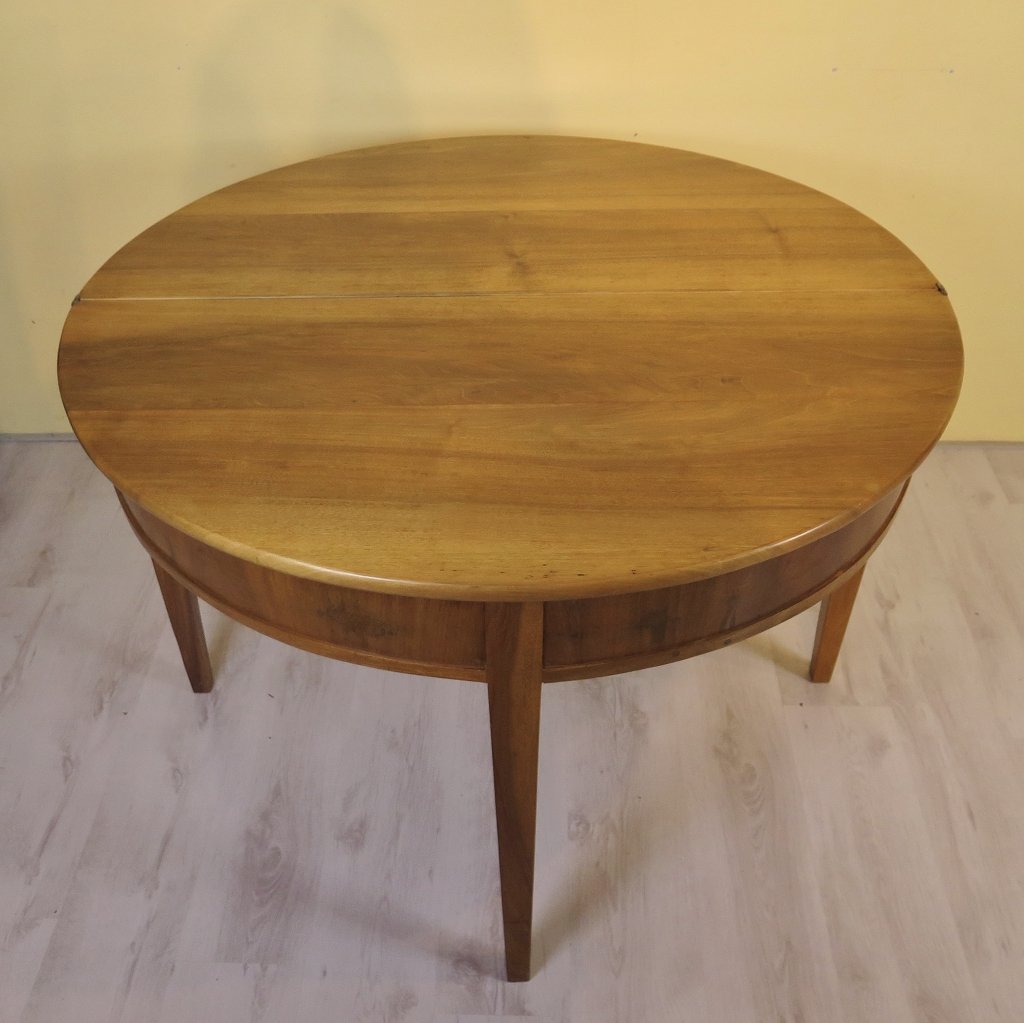 Klapptisch Beistelltisch Biedermeier 1850 Nussbaum