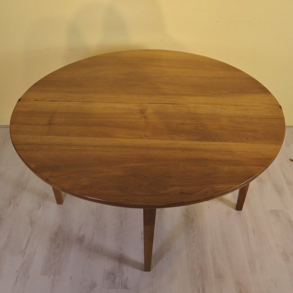 Klapptisch Beistelltisch Biedermeier 1850 Nussbaum
