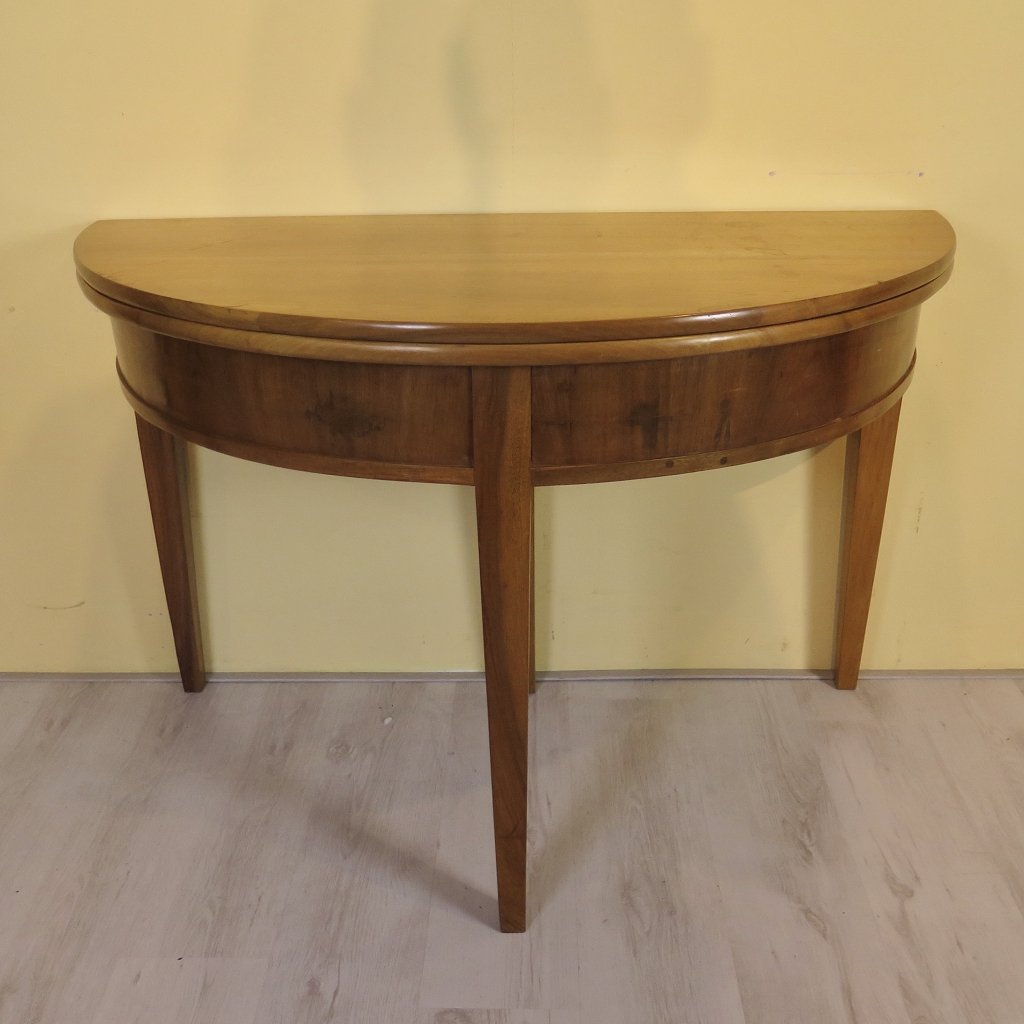 Klapptisch Beistelltisch Biedermeier 1850 Nussbaum