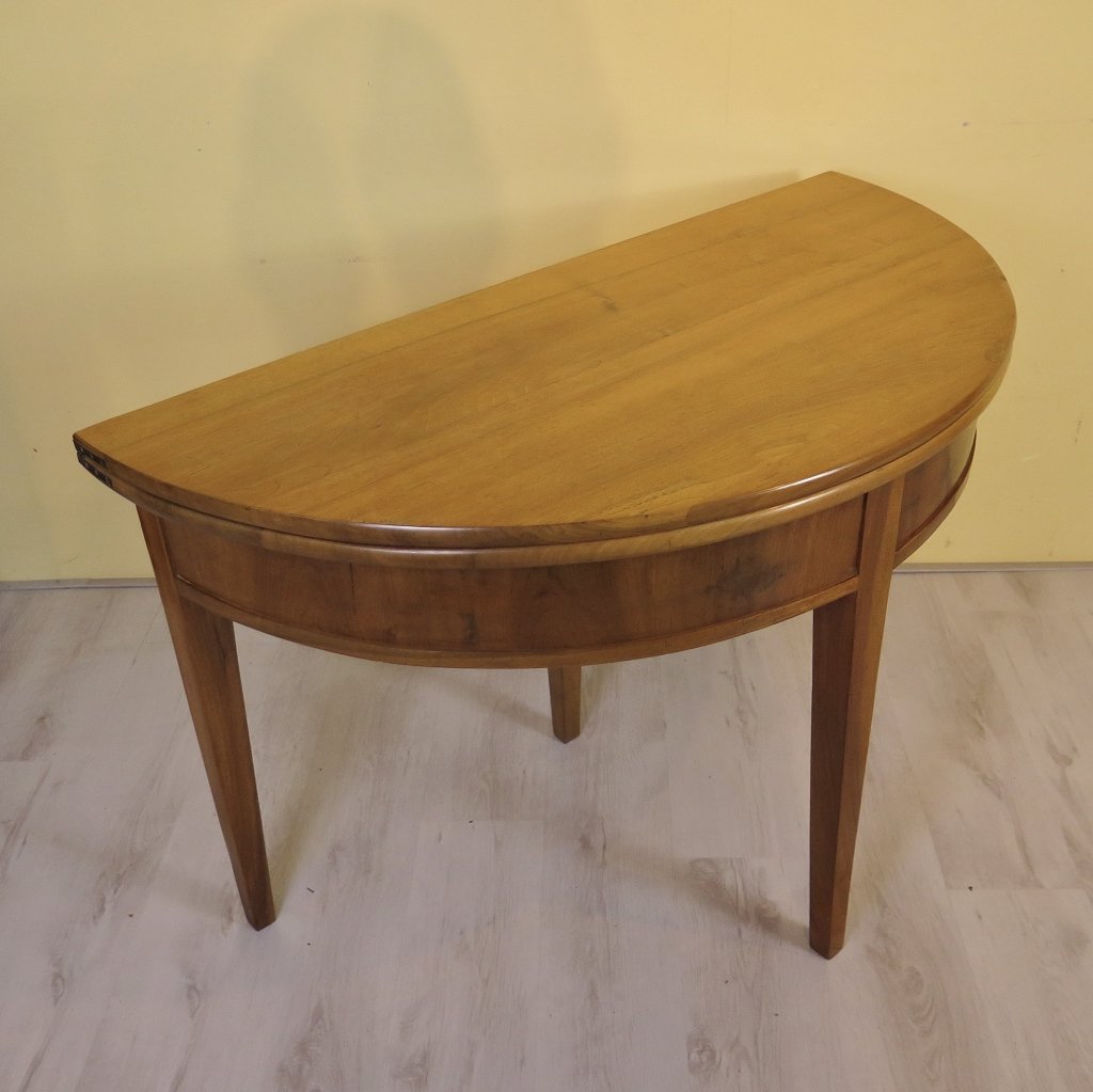 Klapptisch Beistelltisch Biedermeier 1850 Nussbaum