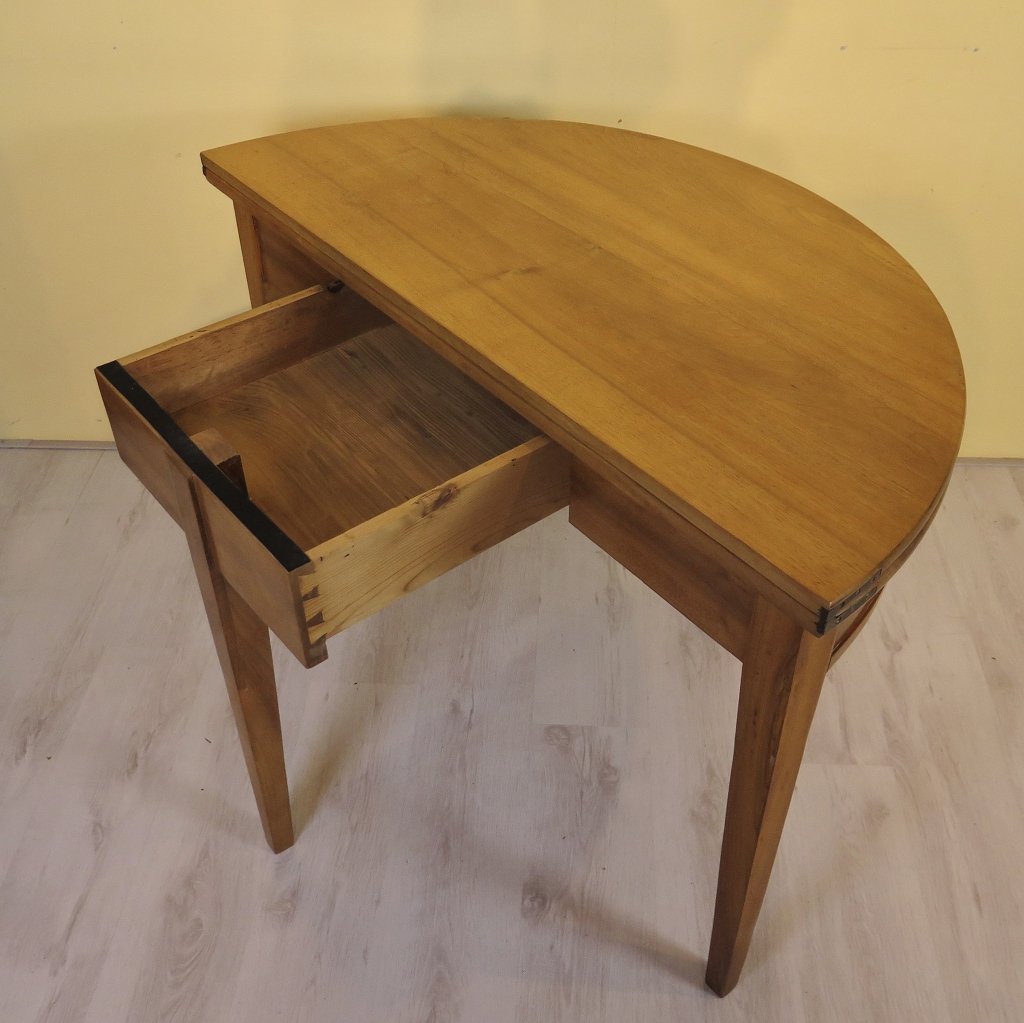 Klapptisch Beistelltisch Biedermeier 1850 Nussbaum