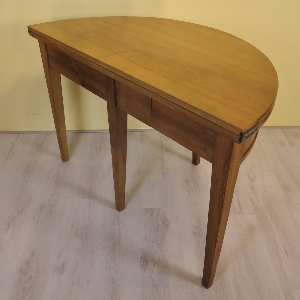 Klapptisch Beistelltisch Biedermeier 1850 Nussbaum