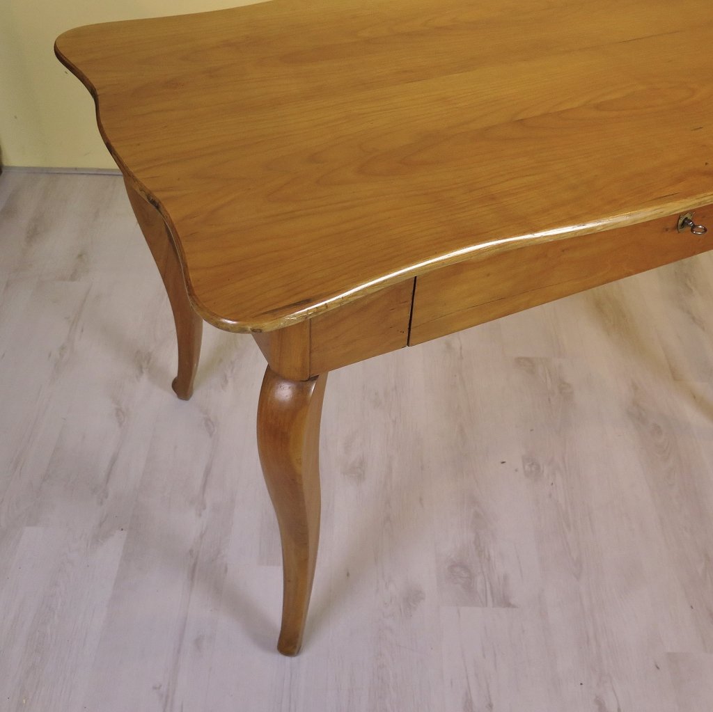 Tisch Beistelltisch Biedermeier 1850 Kirschbaum