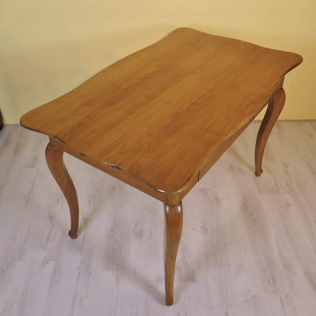 Tisch Beistelltisch Biedermeier 1850 Kirschbaum