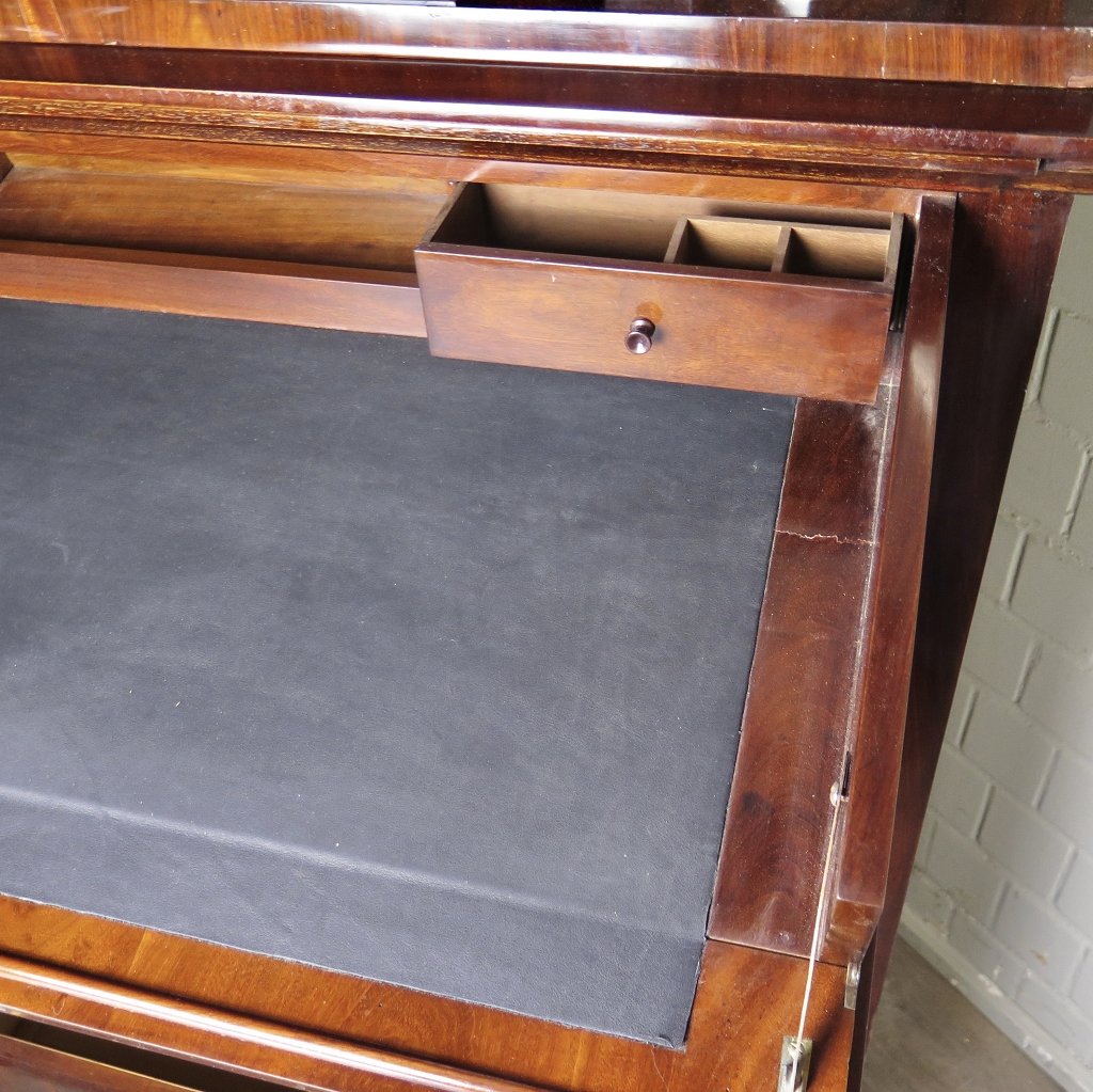 Sekretär Hutsekretär Biedermeier 1820 Mahagoni