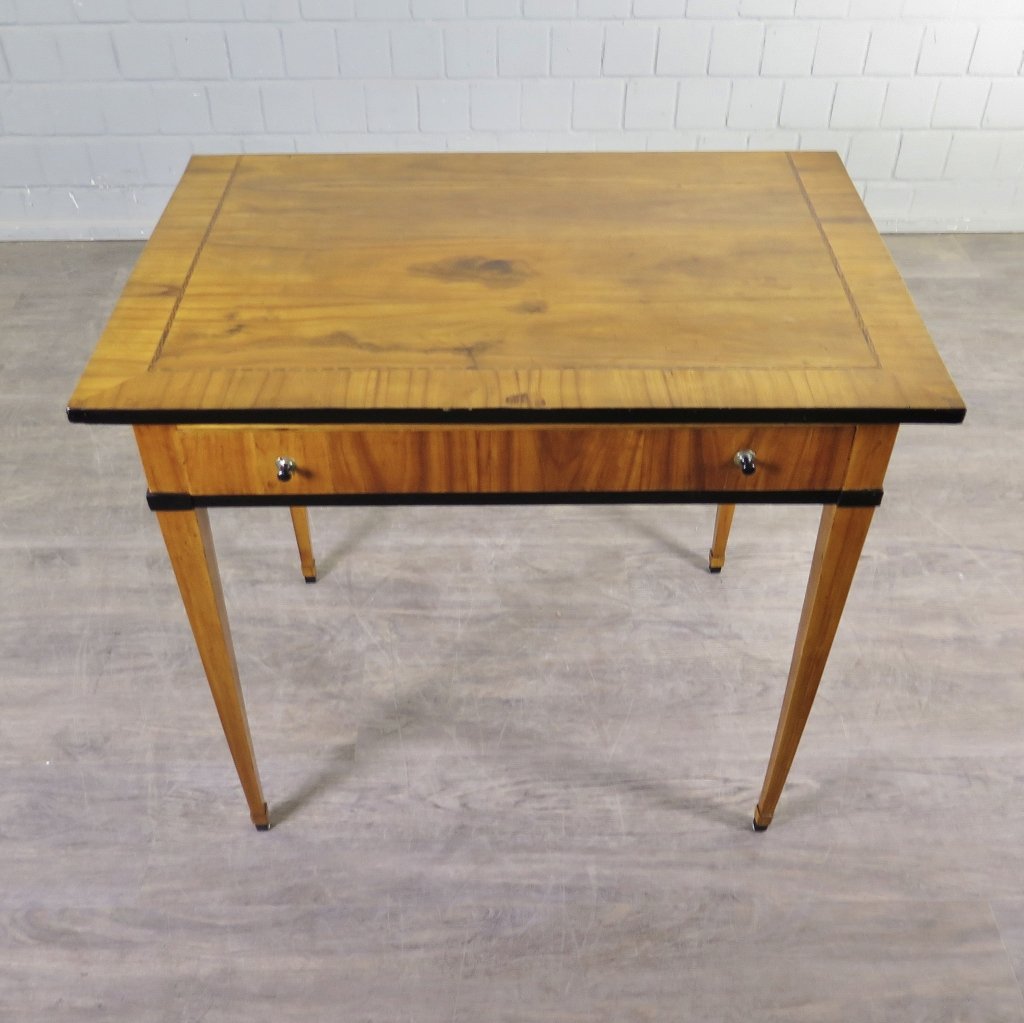 Schreibtisch Klapptisch Beistelltisch München 1790-1800 Ahorn