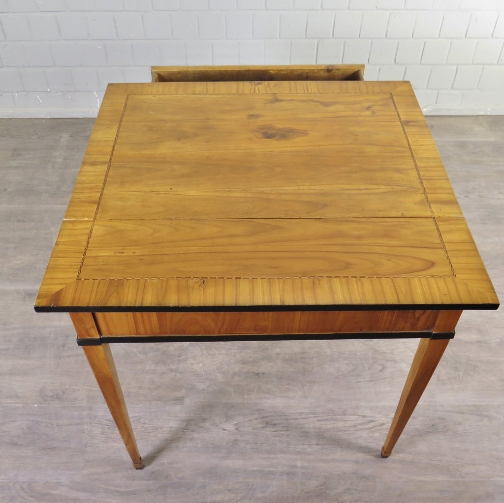 Schreibtisch Klapptisch Beistelltisch München 1790-1800 Ahorn