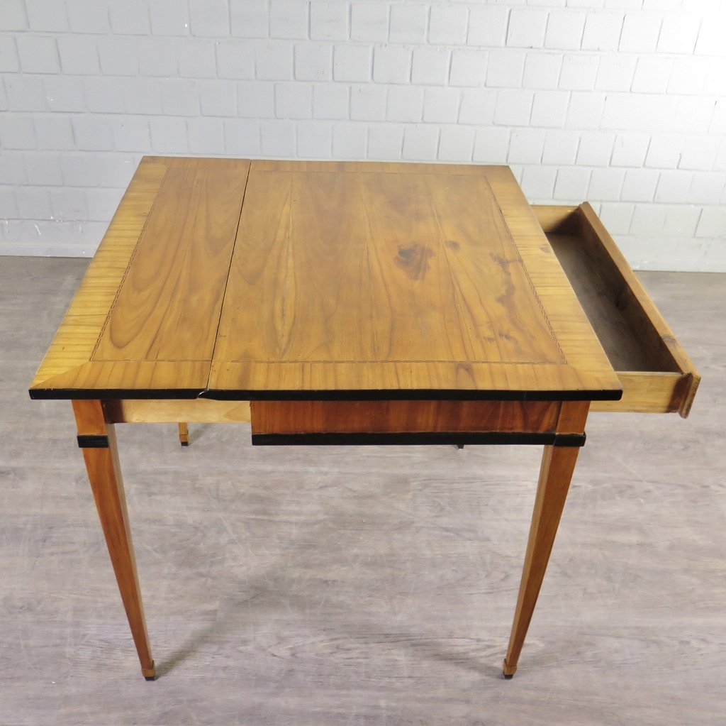 Schreibtisch Klapptisch Beistelltisch München 1790-1800 Ahorn