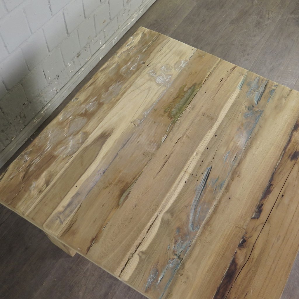 Couchtisch Beistelltisch Tisch Teakholz 0,70 m x 0,70 m