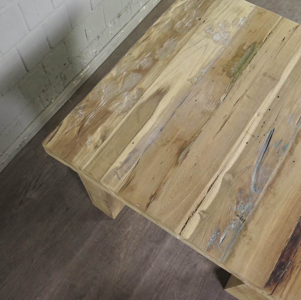 Couchtisch Beistelltisch Tisch Teakholz 0,70 m x 0,70 m