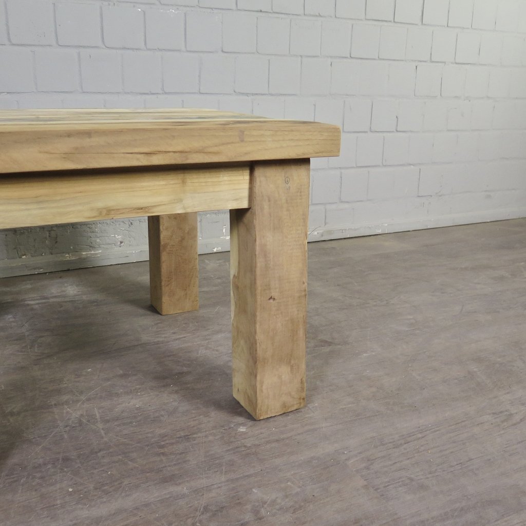 Couchtisch Beistelltisch Tisch Teakholz 0,70 m x 0,70 m
