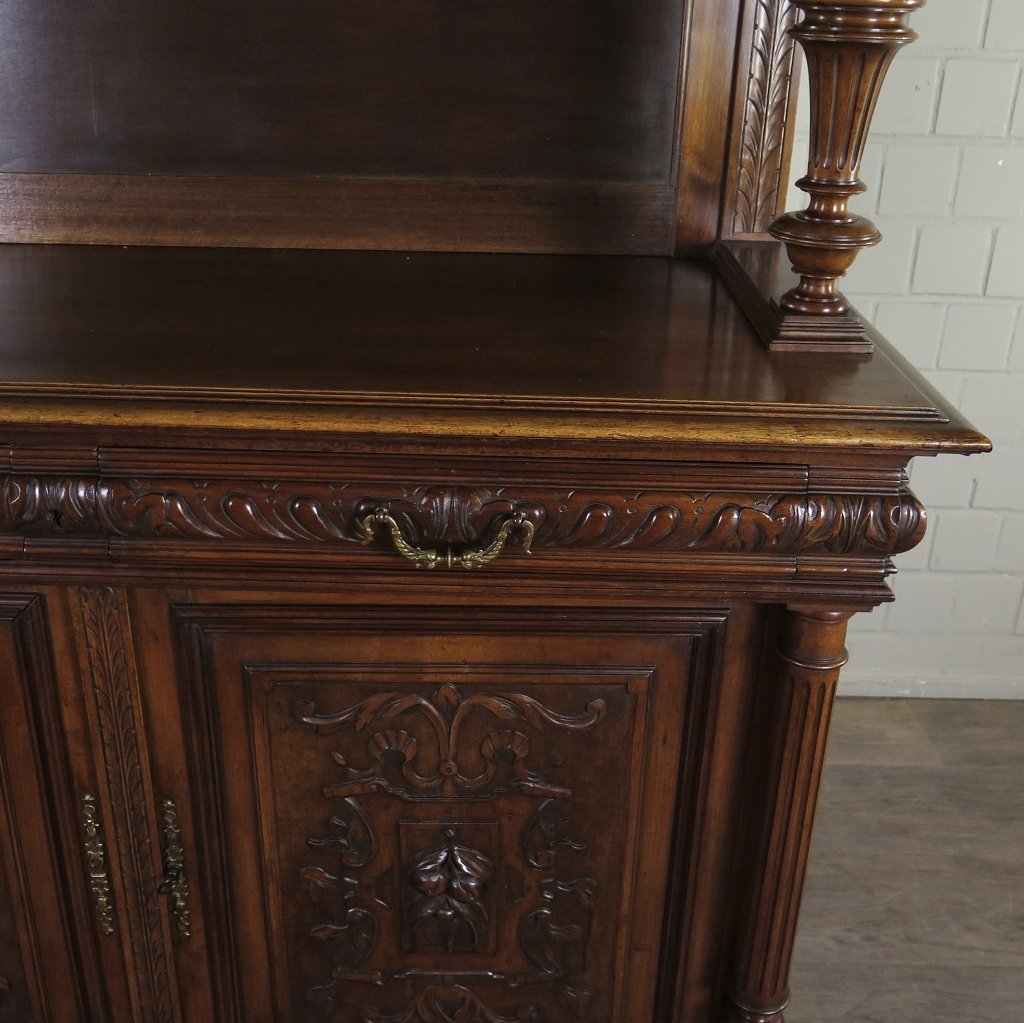 Buffetschrank Schrank Gründerzeit 1880 Eiche